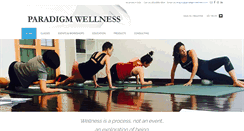 Desktop Screenshot of paradigm-wellness.com